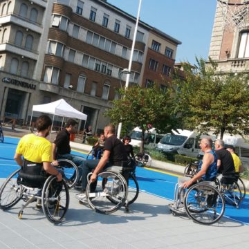 Provando la Pallacanestro in carrozzina 2