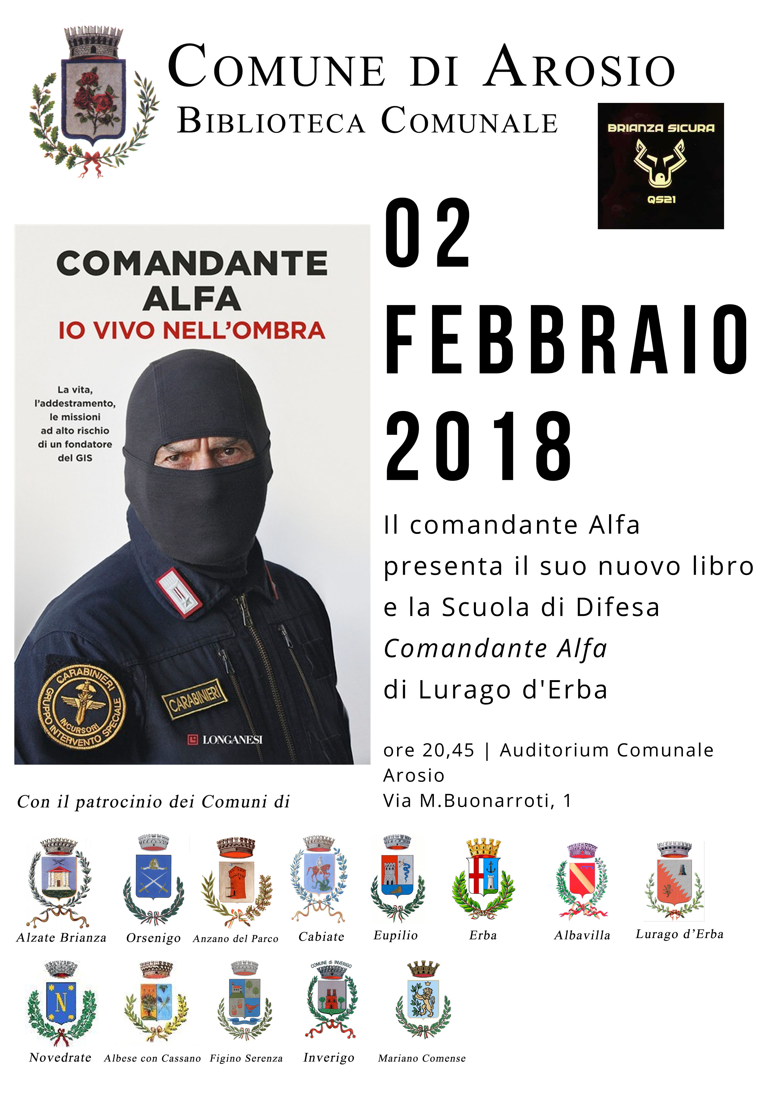 manifesto comandante Alfa 18